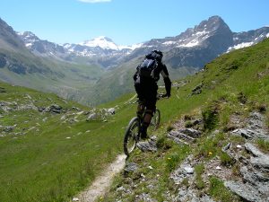 Mountain biking in France